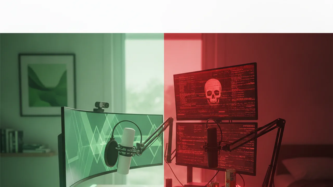 Side-by-side comparison of legal licensed IPTV streaming and unlicensed IPTV in Australia