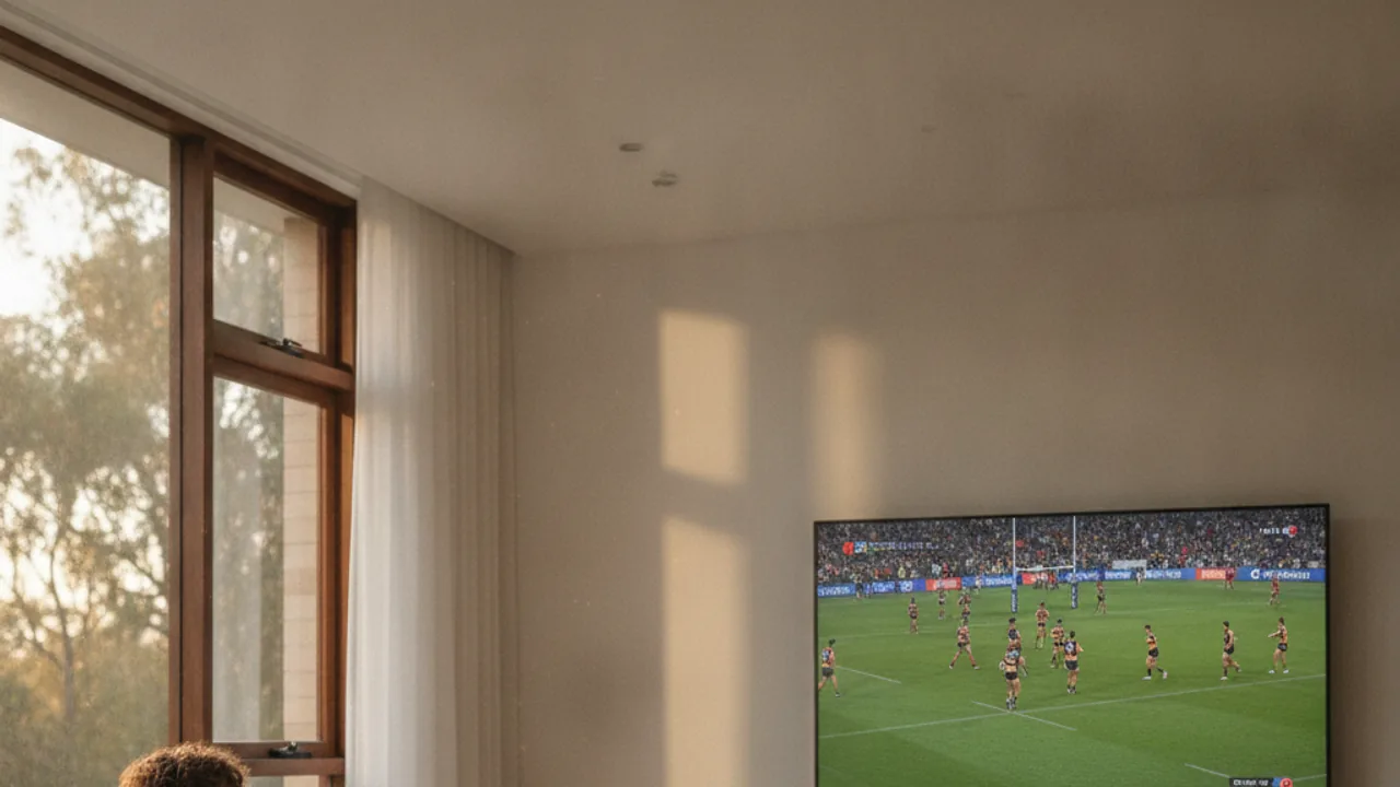 Streaming free NRL games on 9Now on a smart TV in Australia