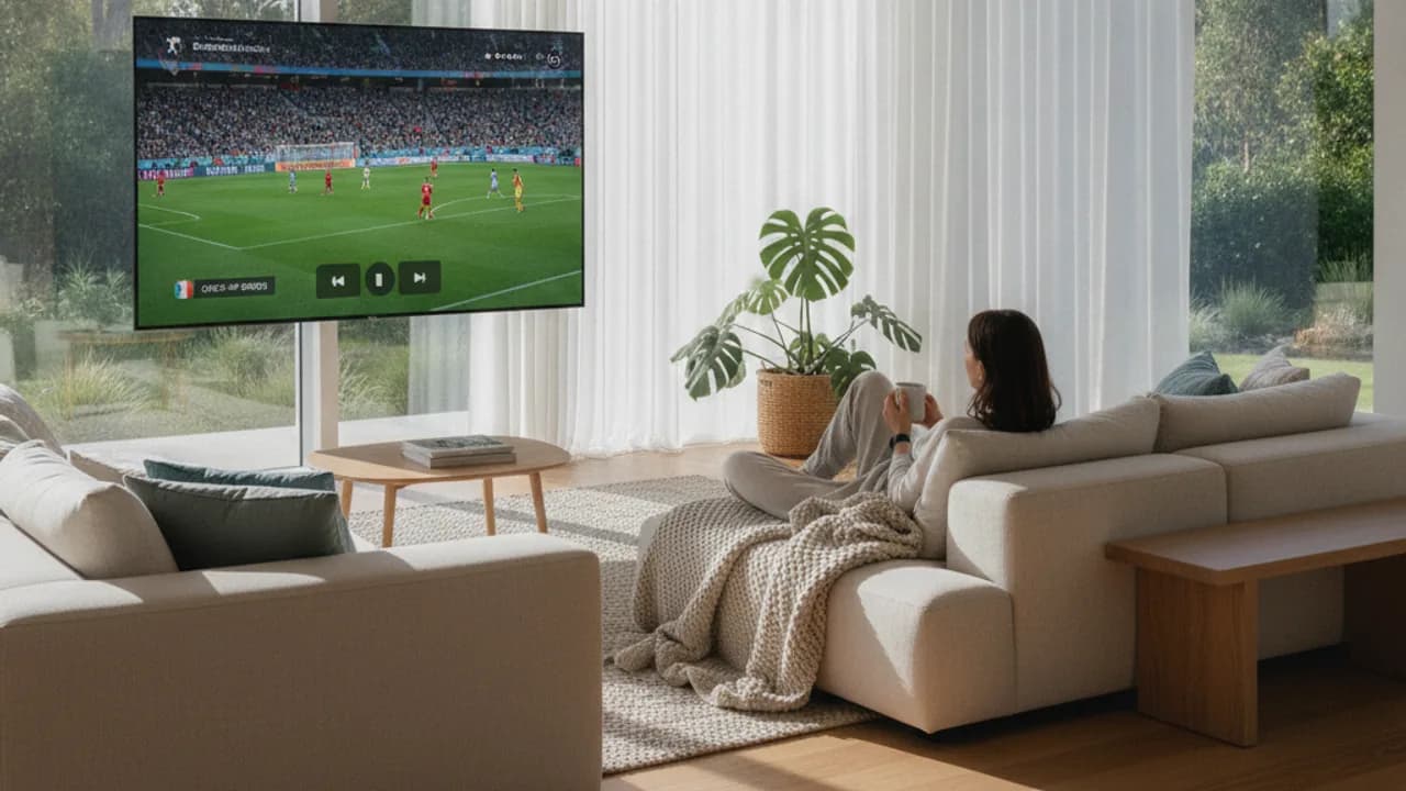 Streaming the FIFA World Cup 2026 free on SBS On Demand on a smart TV in Australia